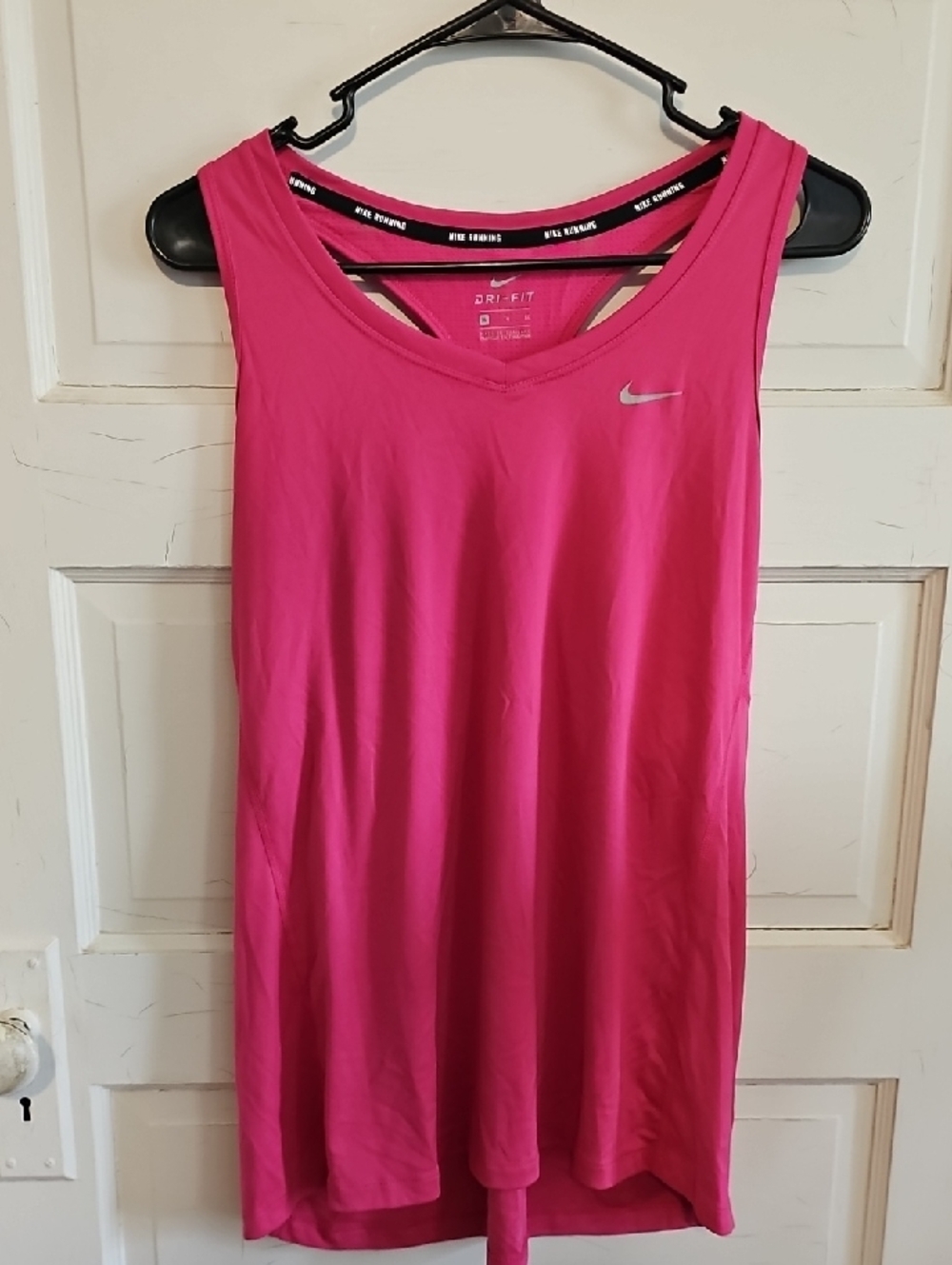 Nike Women's Bright Pink Performance Tank Top